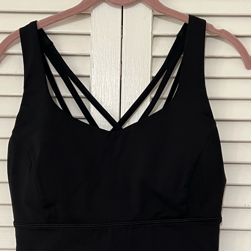 Women’s lululemon energy longline bra size 10 c d cups worn once!